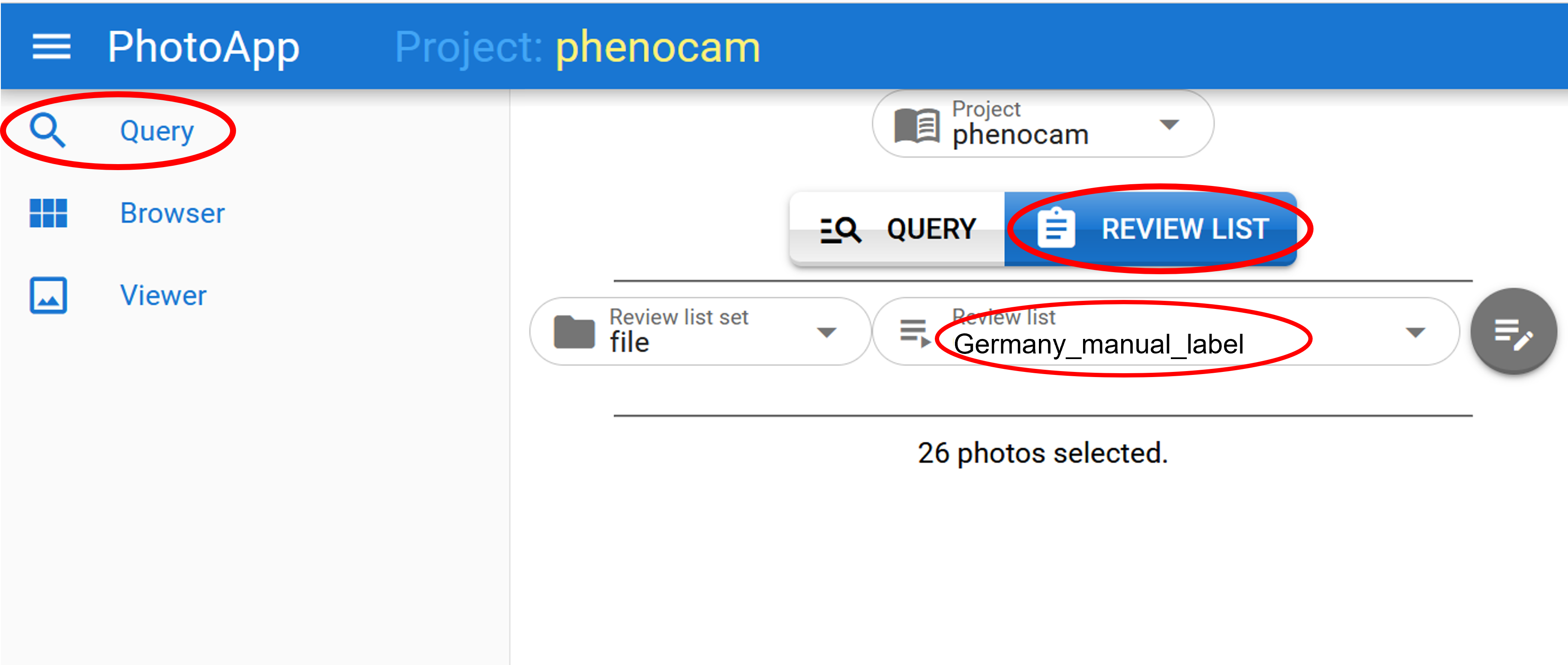PhotoApp Query Review