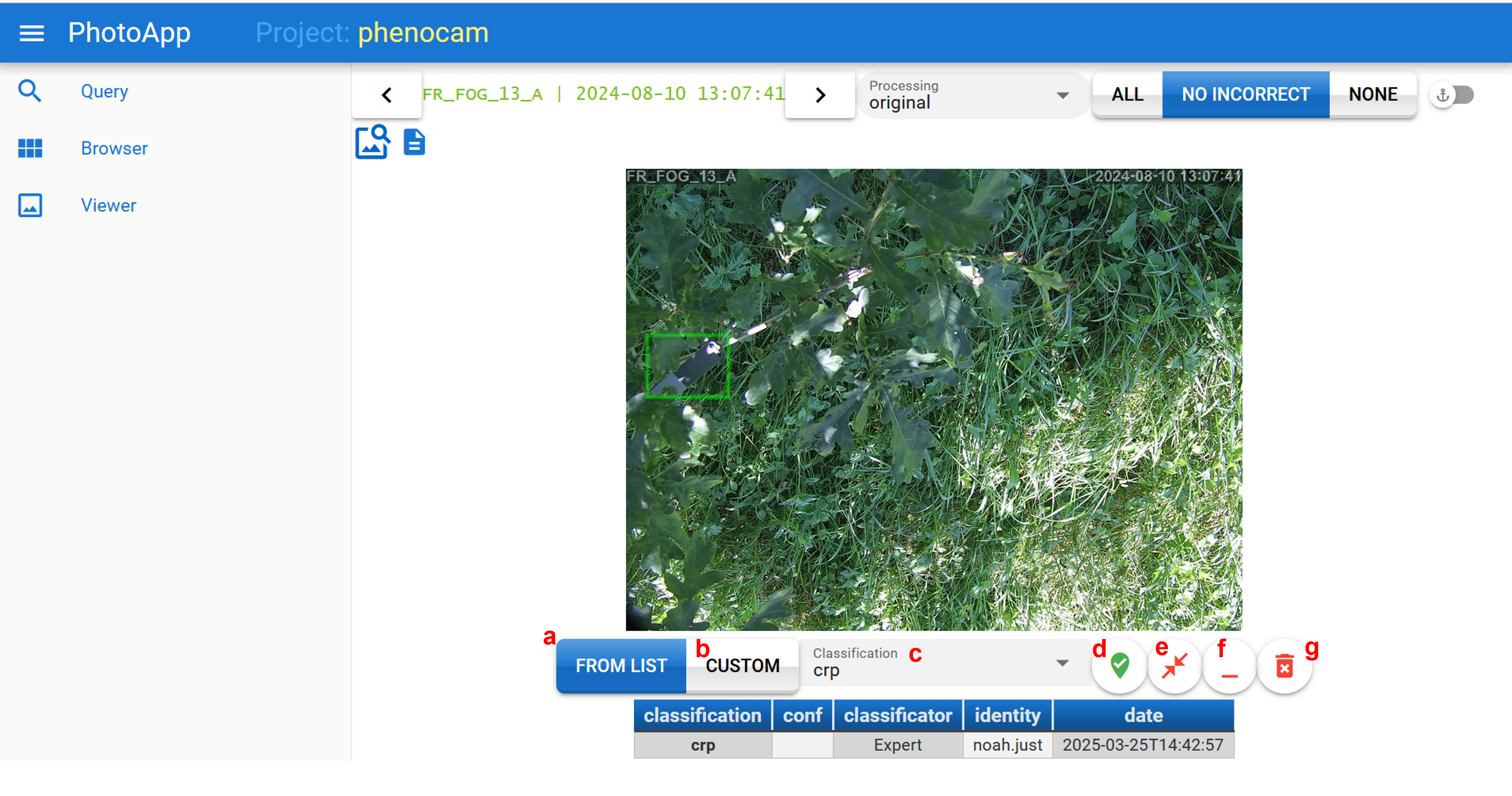 PhotoApp QViewer Annotation